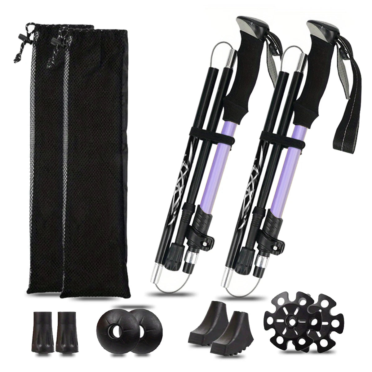Ultralight Aluminum Trekking Pole for Hiking and Mountaineering