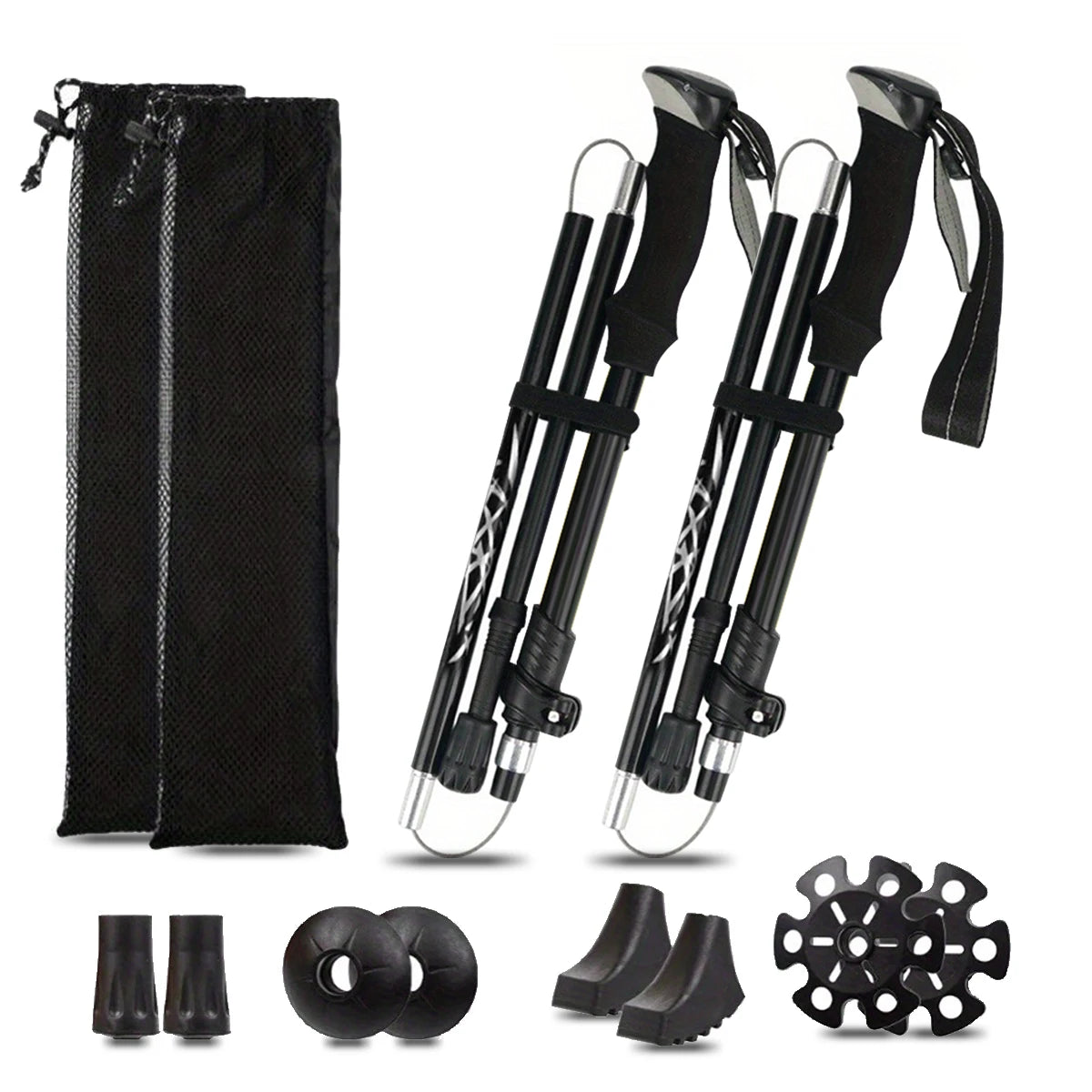 Ultralight Aluminum Trekking Pole for Hiking and Mountaineering
