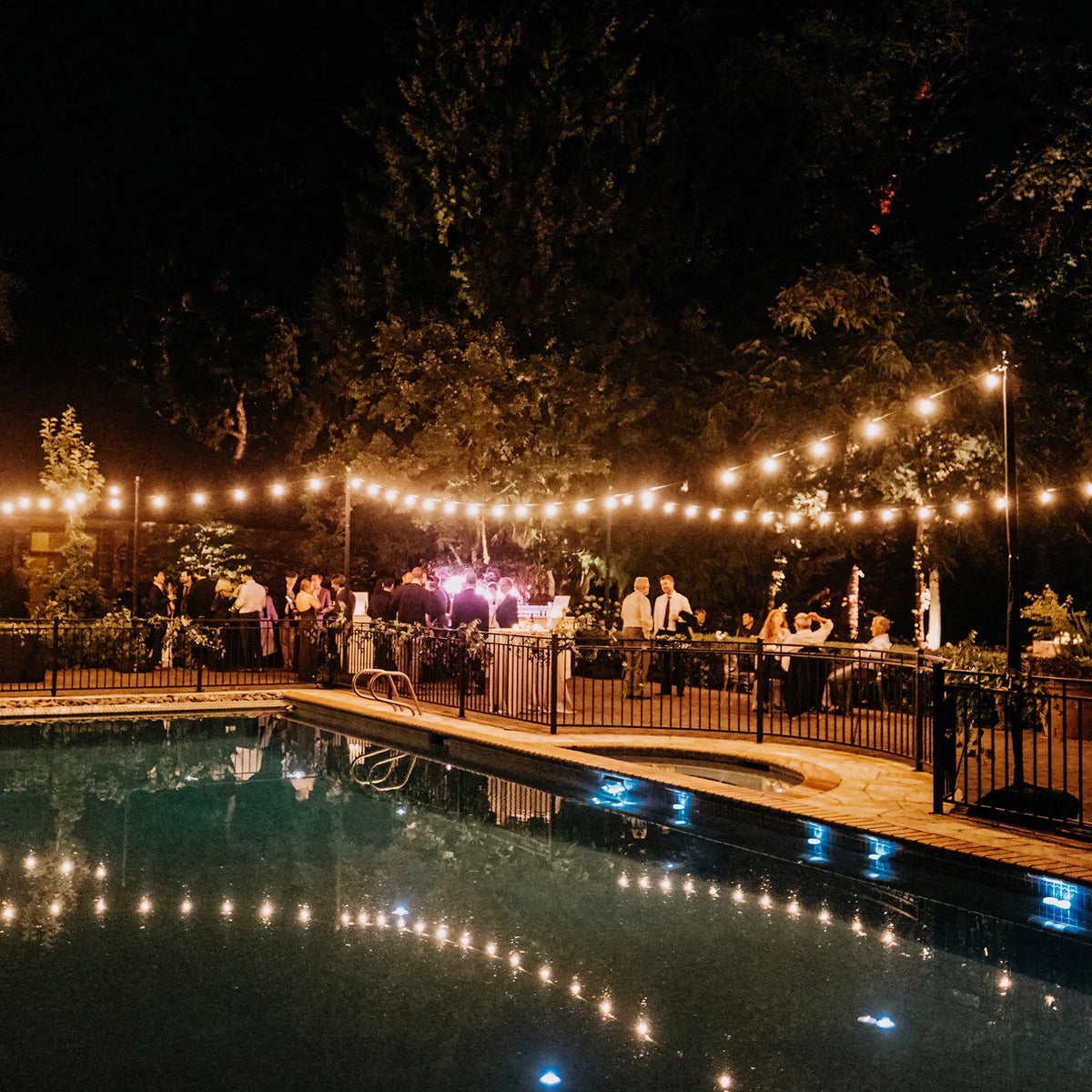 LED Globe String Lights With Warm White Replaceable Bulbs