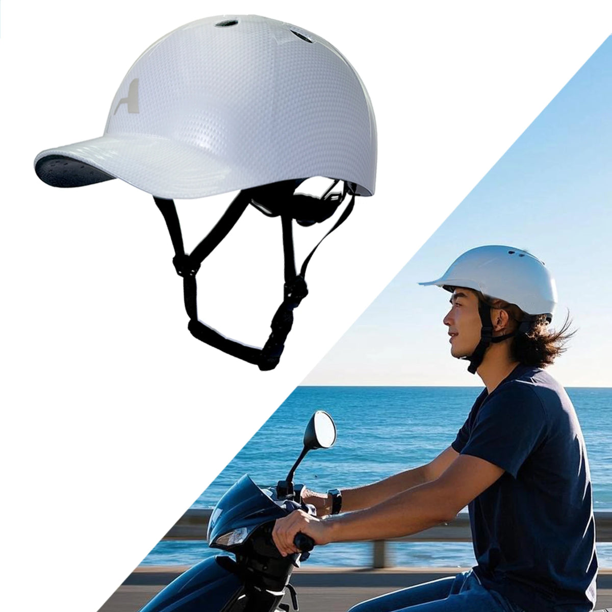 ARTOROO Adult Electric Bike Helmet With Visor For Urban Commuting