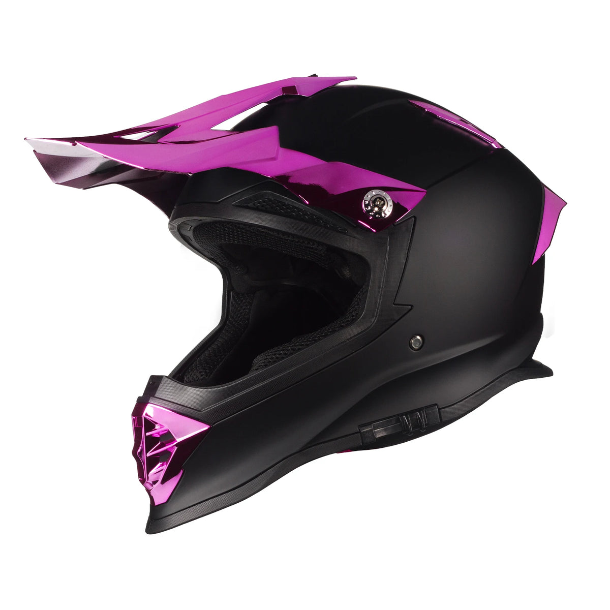 Crown Racing DOT Approved Motocross Helmet With Goggles