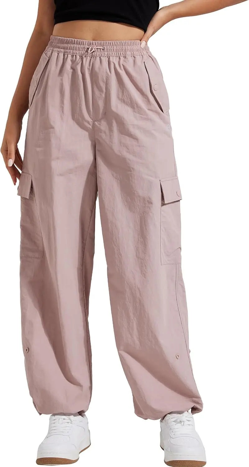 Pioneer Camp Women's Quick Dry Cargo Hiking Pants Adjustable Cuffs