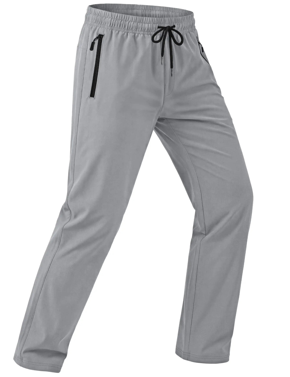 Cavva Men's Quick Dry Stretch Hiking Joggers With Zipper Pockets