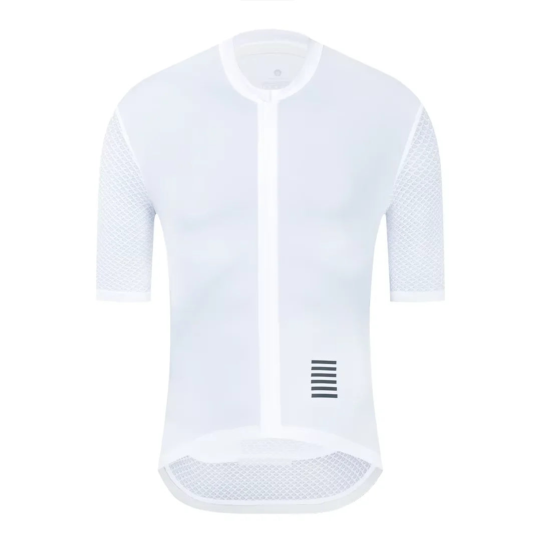 YKYWBIKE Mens Breathable Cycling Jersey With UV Protection Short Sleeve