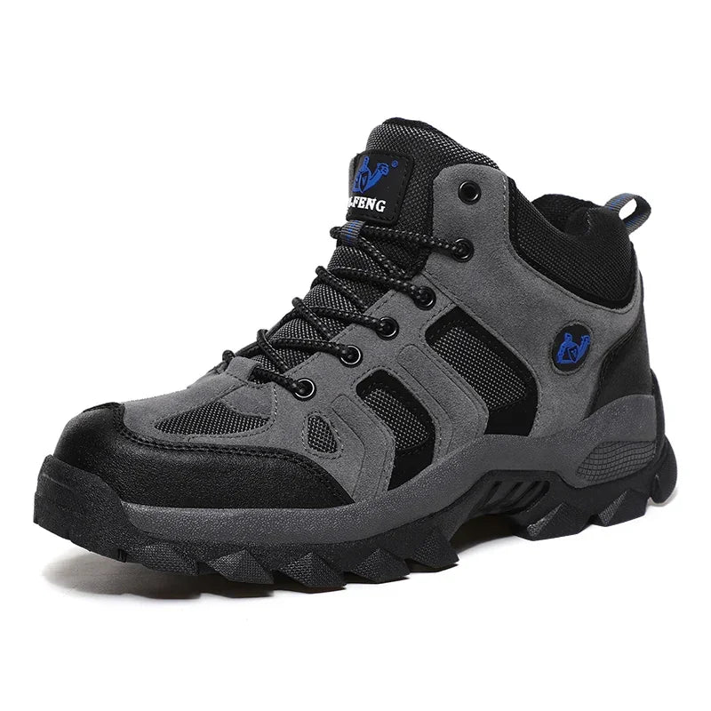 Unisex Breathable Lace Up Hiking Boots For Outdoor Trails