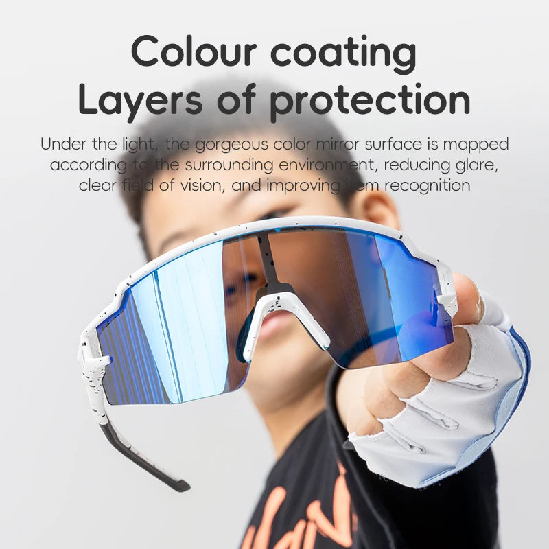 ROCKBROS Kids Polarized Sport Sunglasses With UV400 Protection
