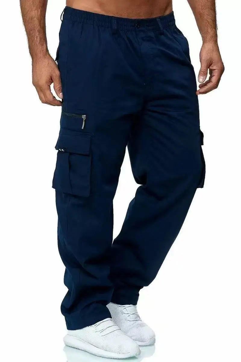 Mens Flex Stretch Cargo Pants For Casual Everyday Wear