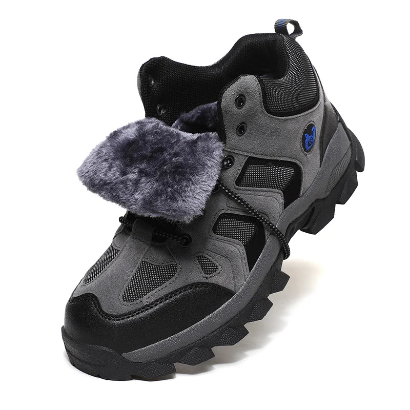 Unisex Breathable Lace Up Hiking Boots For Outdoor Trails