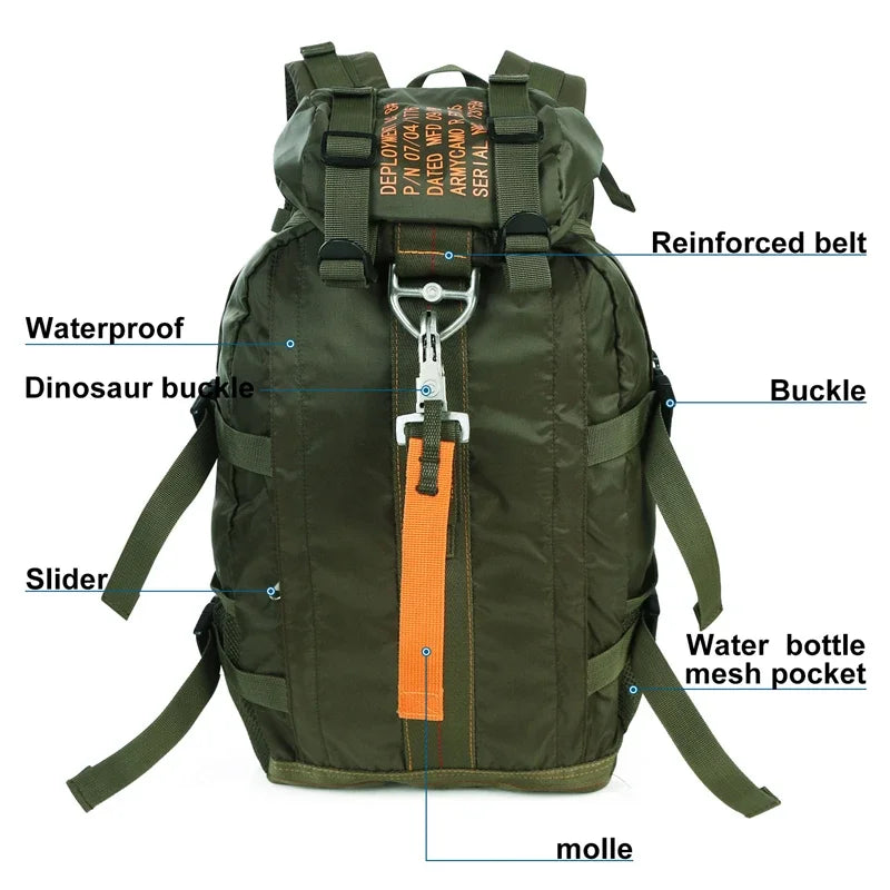 LQARMY Lightweight Waterproof Hiking Backpack for Travel and Camping