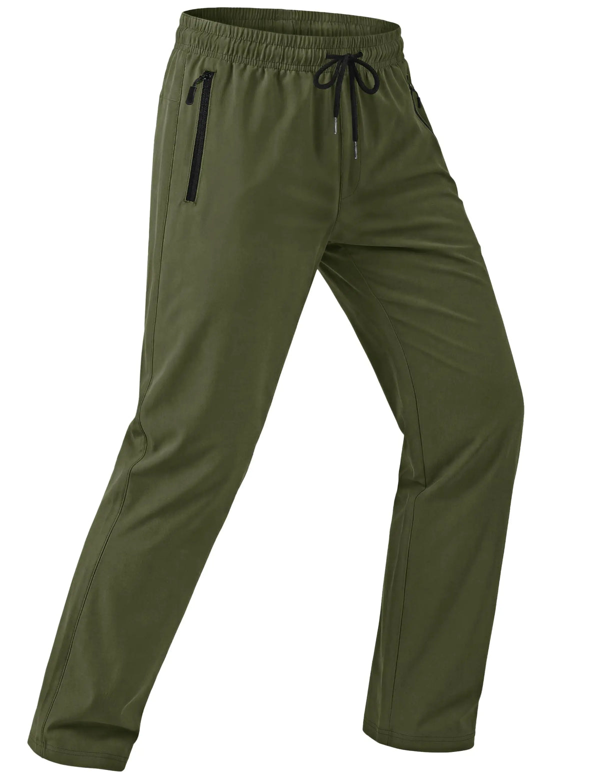 Cavva Men's Quick Dry Stretch Hiking Joggers With Zipper Pockets