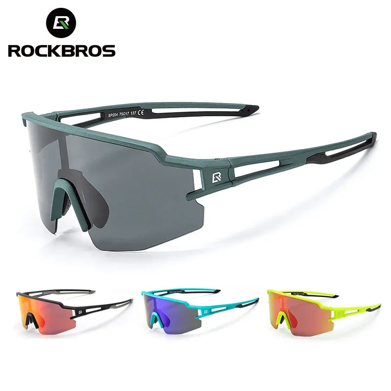 ROCKBROS UV400 Polarized Cycling Sunglasses for Outdoor Sports