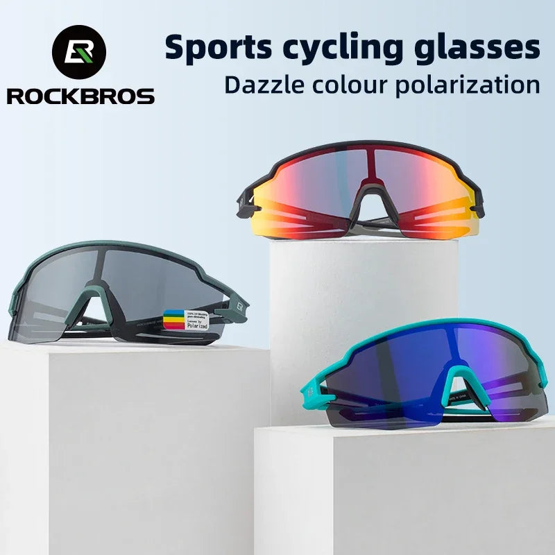 ROCKBROS UV400 Polarized Cycling Sunglasses for Outdoor Sports