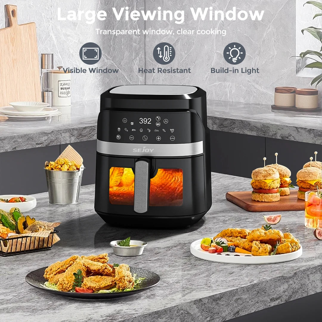 Sejoy 8 In 1 Ceramic Air Fryer With Precision Heating