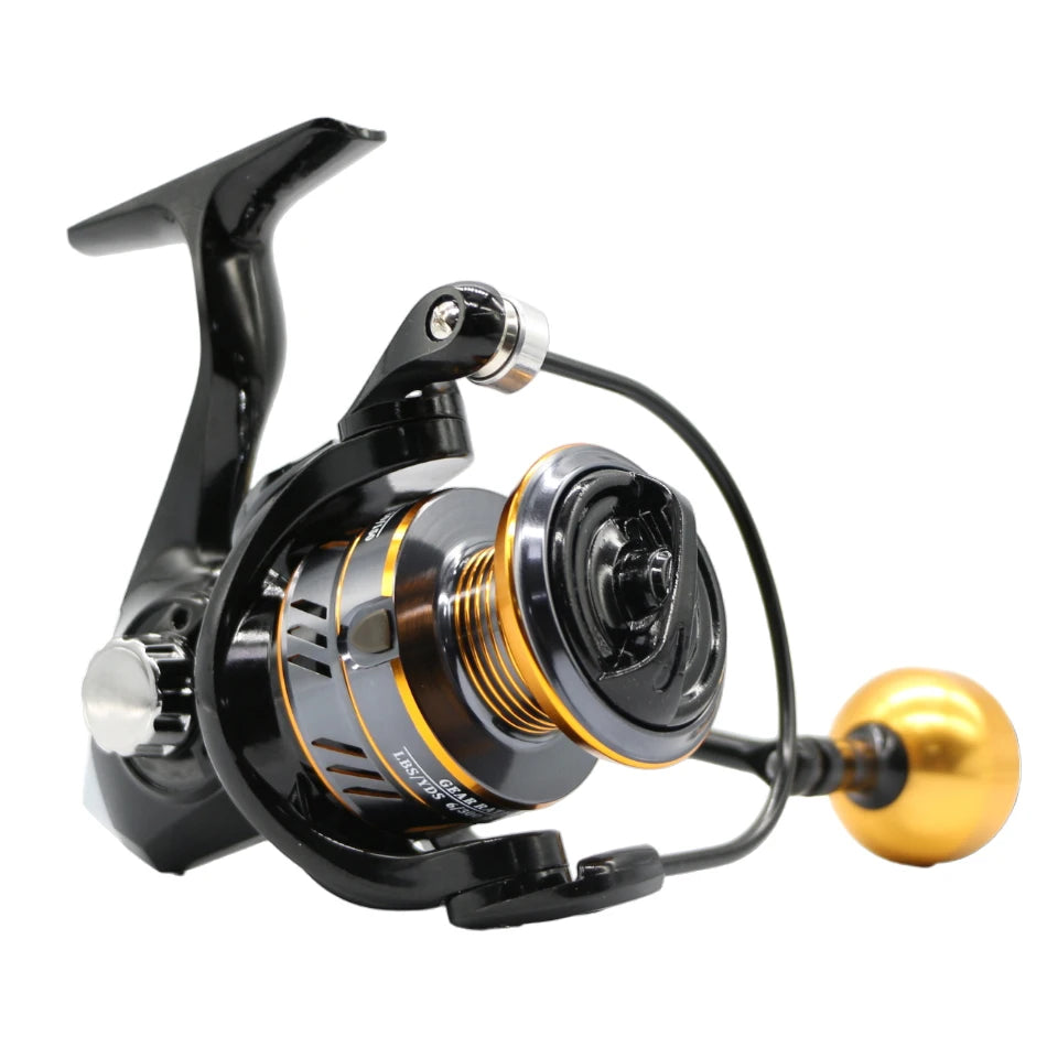 Rooblinos Metal Spinning Fishing Reel With 10KG Max Drag Power