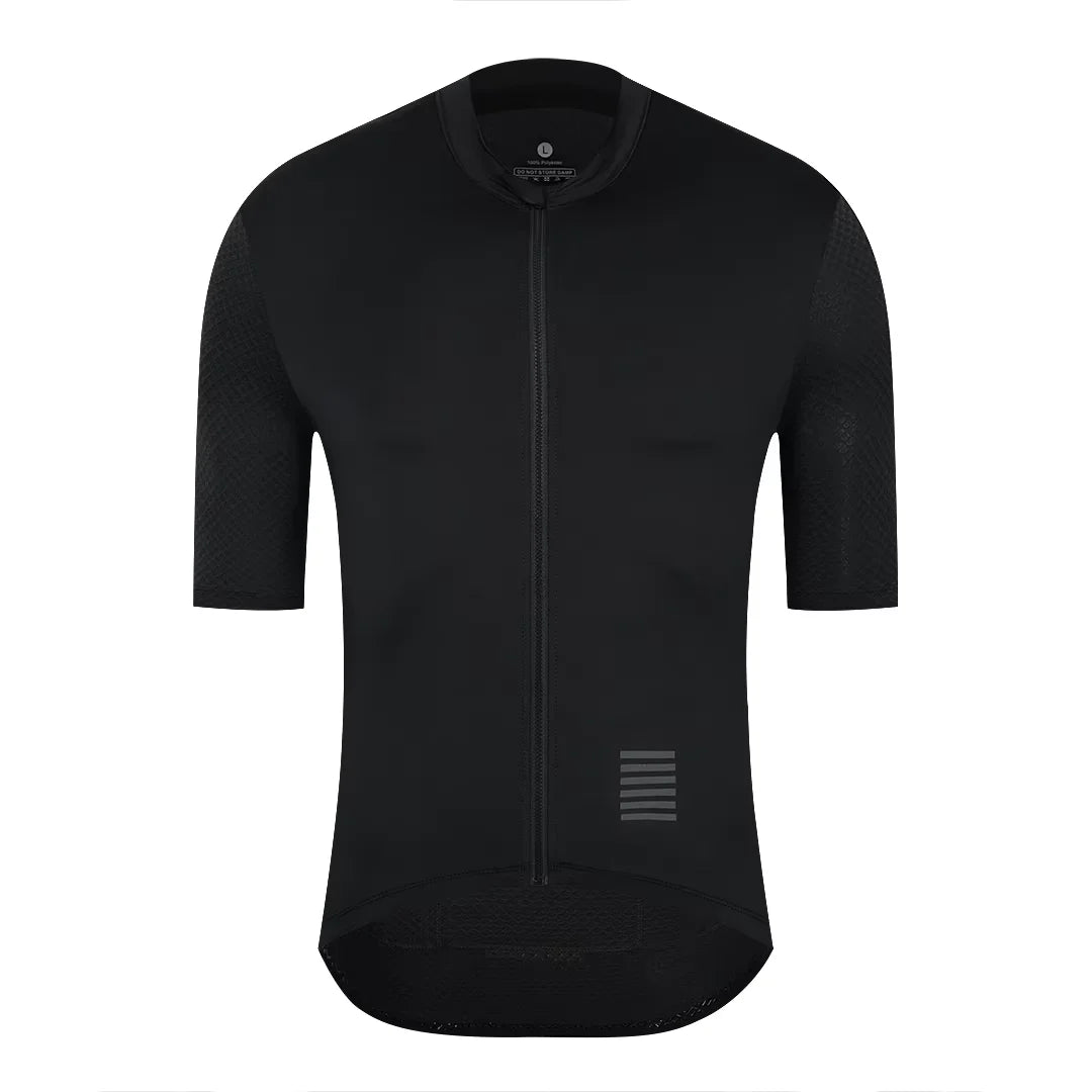YKYWBIKE Mens Breathable Cycling Jersey With UV Protection Short Sleeve