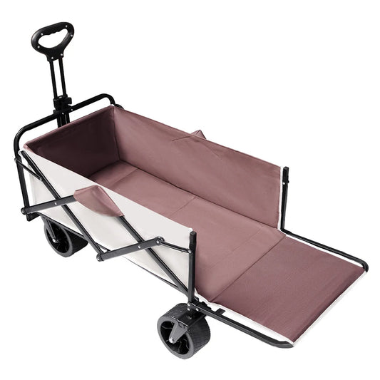 Folding Utility Wagon Cart For Camping Beach And Outdoor Use