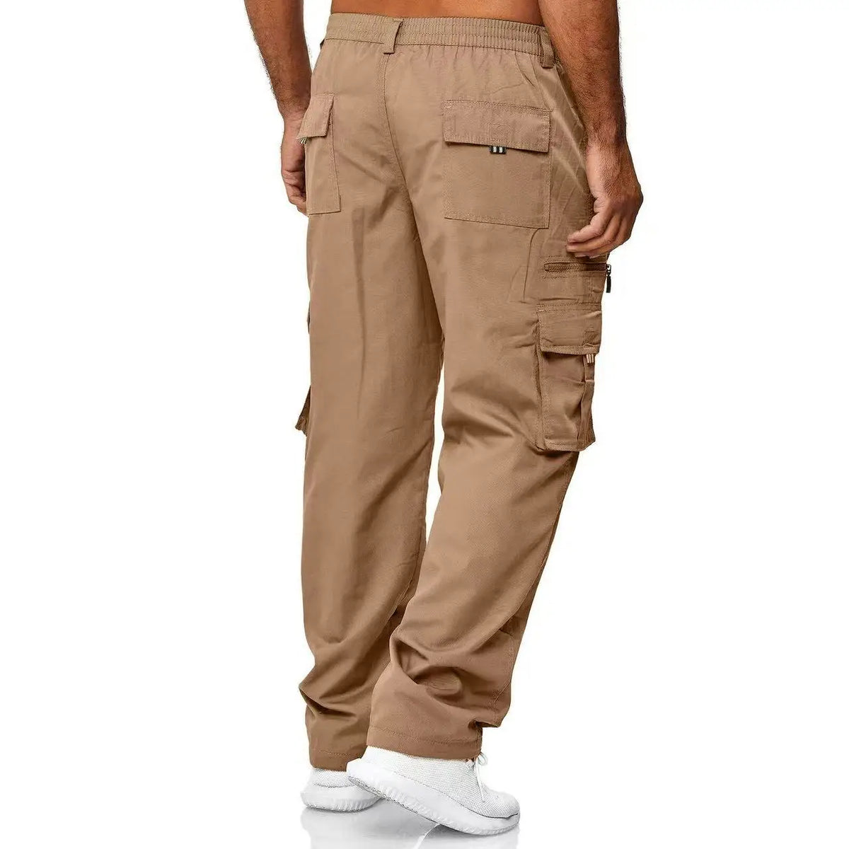 Mens Flex Stretch Cargo Pants For Casual Everyday Wear