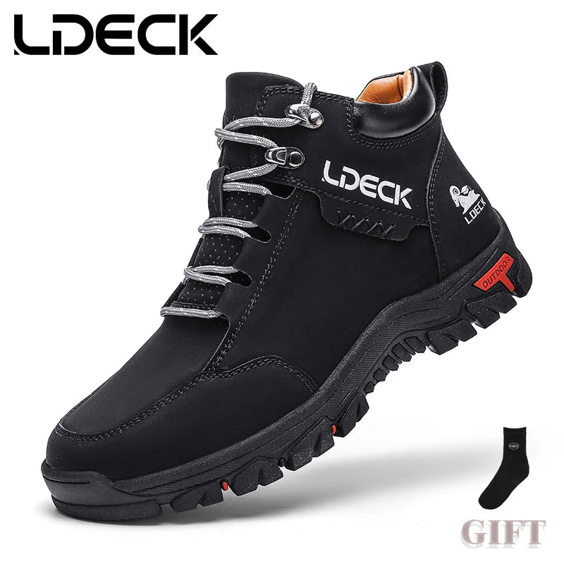 Men's Outdoor Hiking Boots for Camping and Mountain Adventures