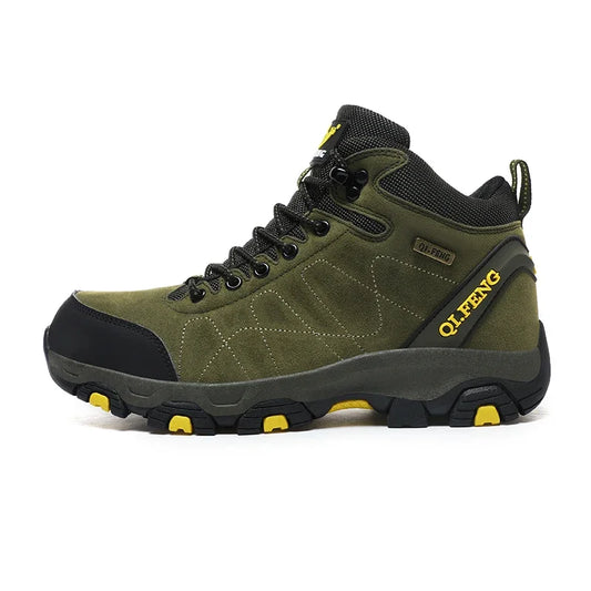 High Top Hiking Boots Non Slip Outdoor Trekking Shoes