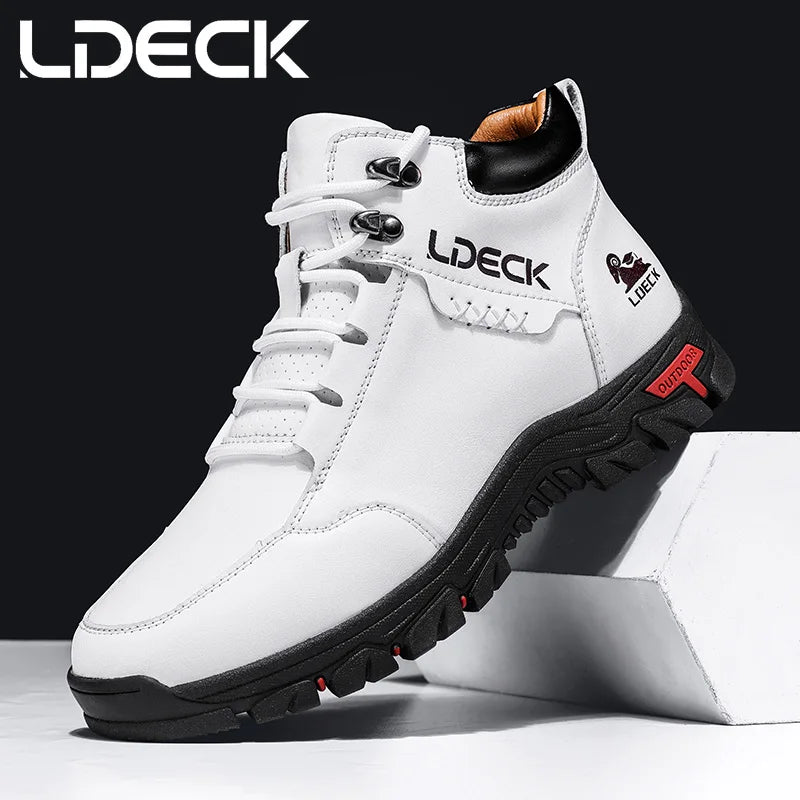 Men's Outdoor Hiking Boots for Camping and Mountain Adventures
