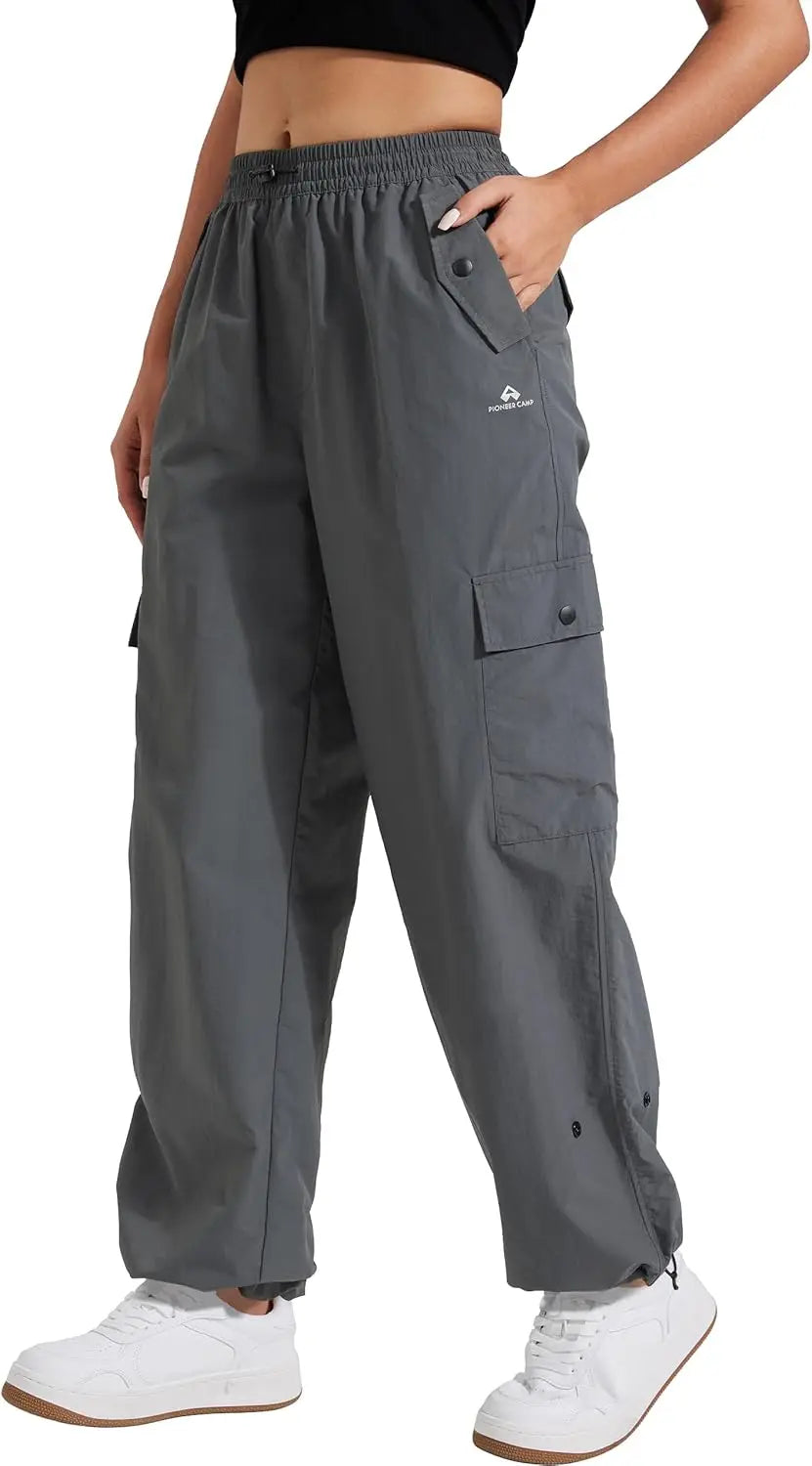 Pioneer Camp Women's Quick Dry Cargo Hiking Pants Adjustable Cuffs
