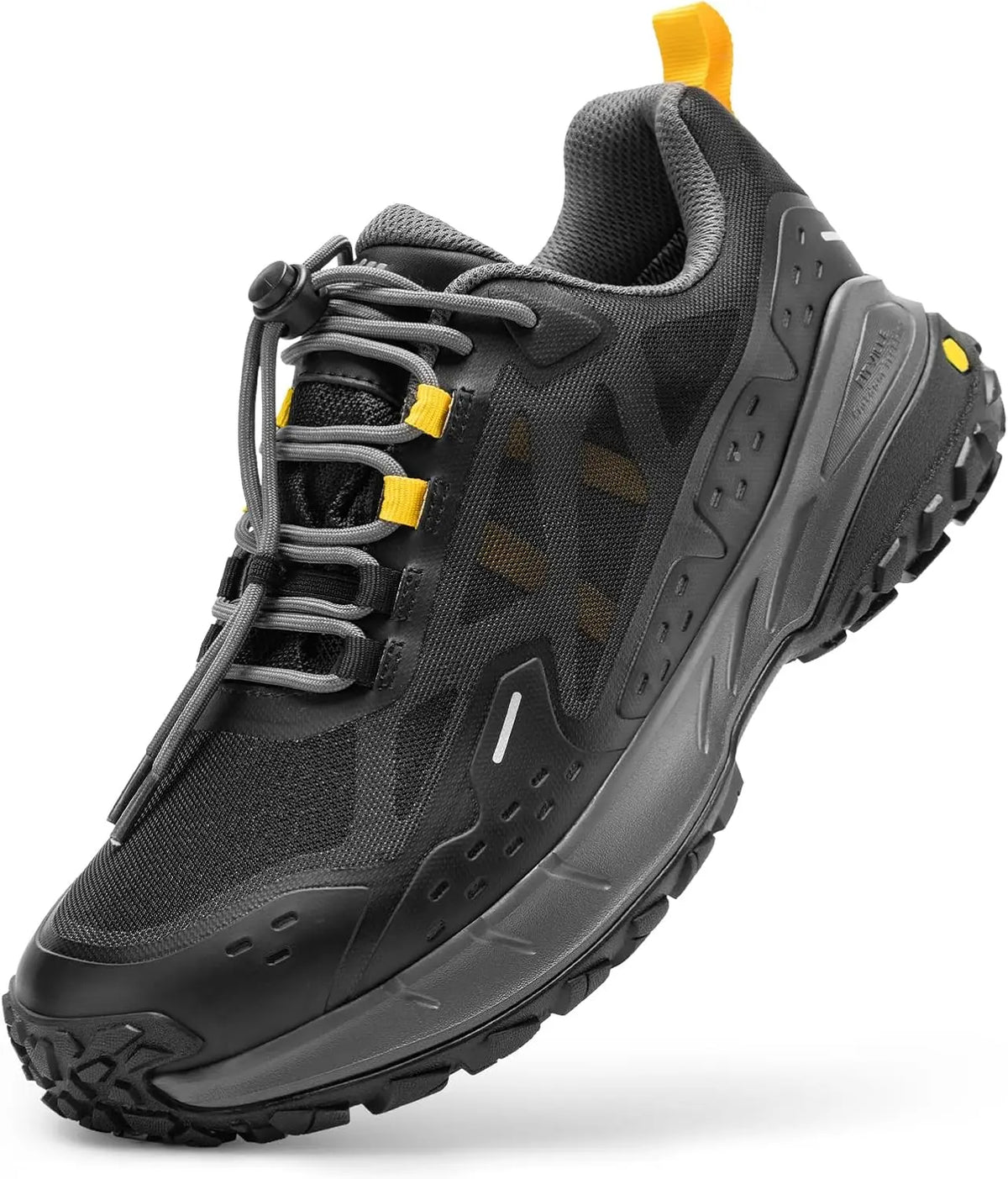 FitVille Men's Waterproof Hiking Shoes With Non Slip Traction
