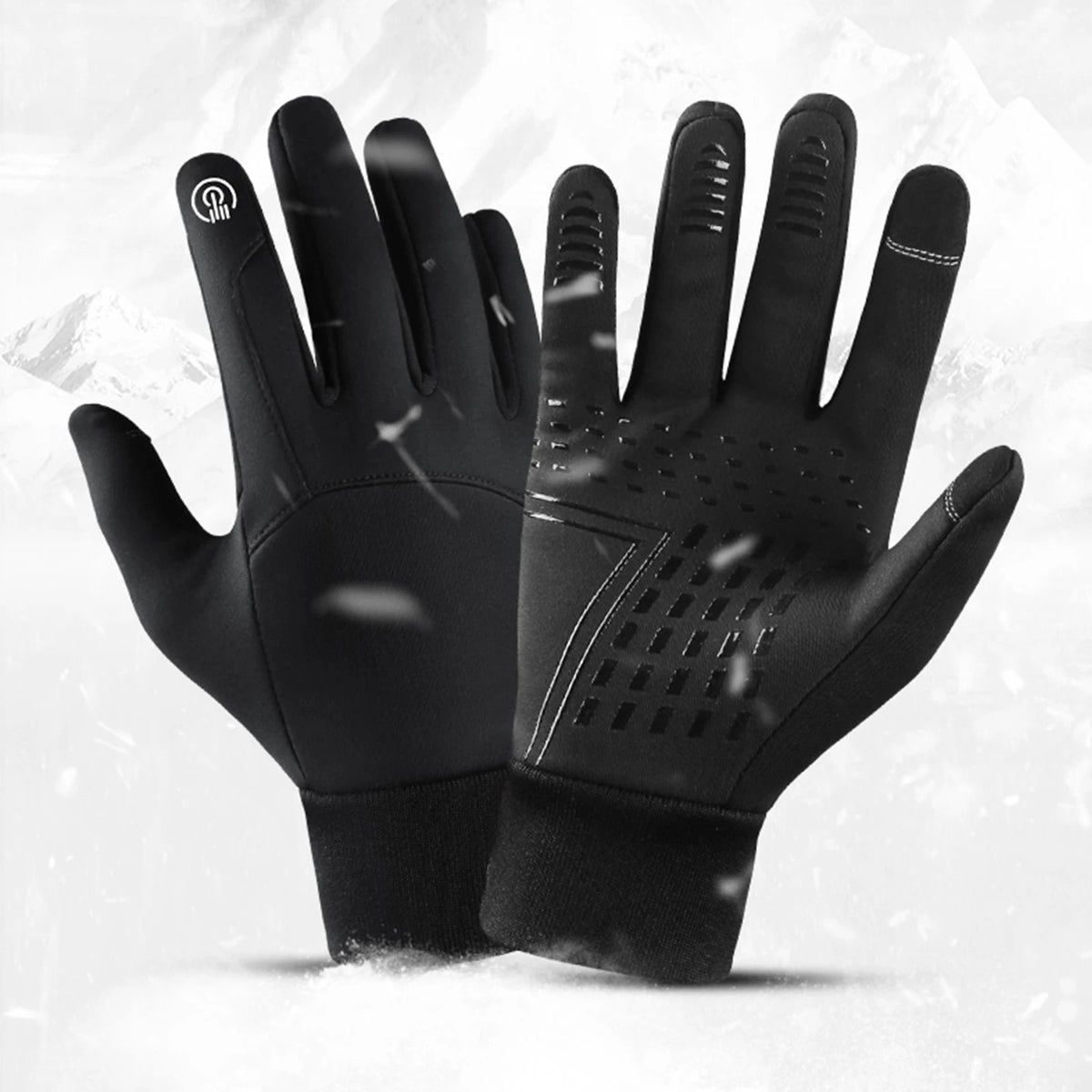 Mens Touchscreen Cycling Gloves With Non Slip Grip For Outdoor Sports