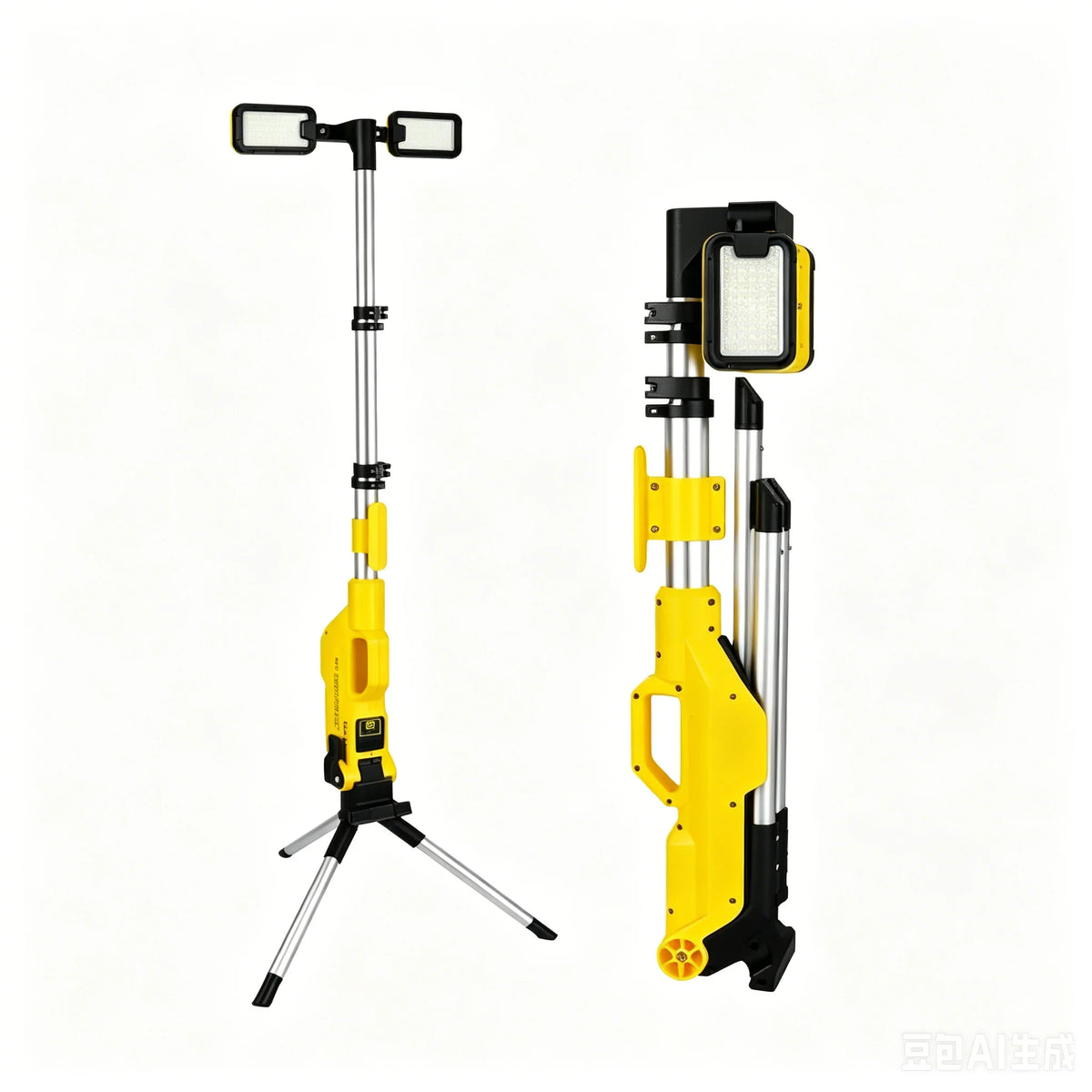 Rechargeable LED Work Light With Power Bank And IP65 Protection