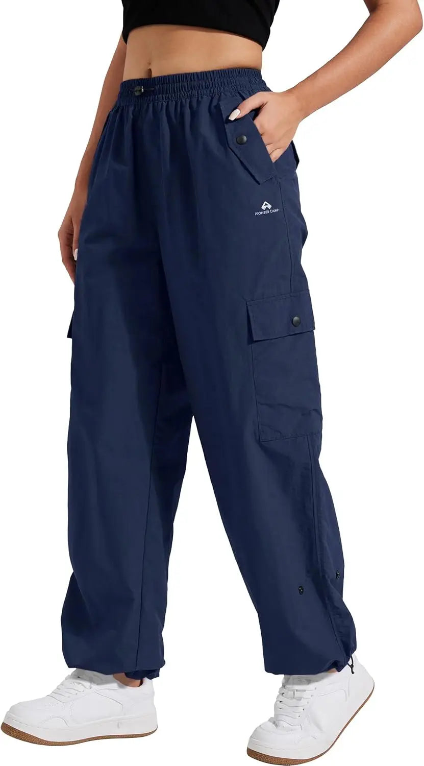 Pioneer Camp Women's Quick Dry Cargo Hiking Pants Adjustable Cuffs