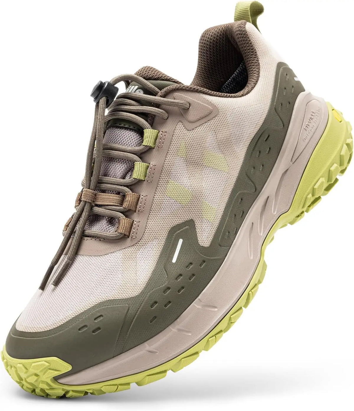 FitVille Men's Waterproof Hiking Shoes With Non Slip Traction
