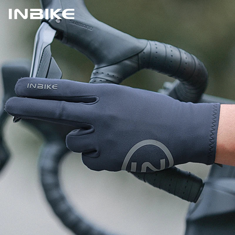INBIKE Thermal Touchscreen Cycling Gloves for Road and MTB Riding