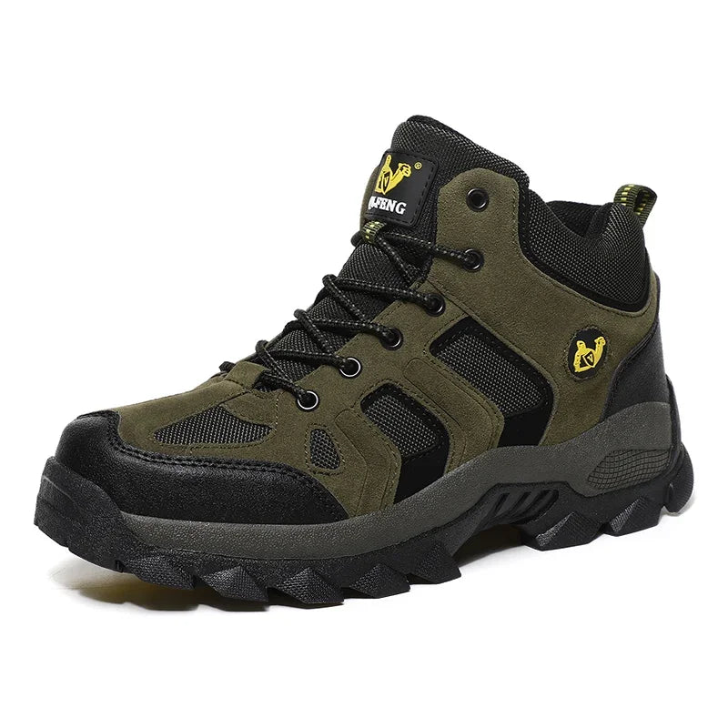 Unisex Breathable Lace Up Hiking Boots For Outdoor Trails