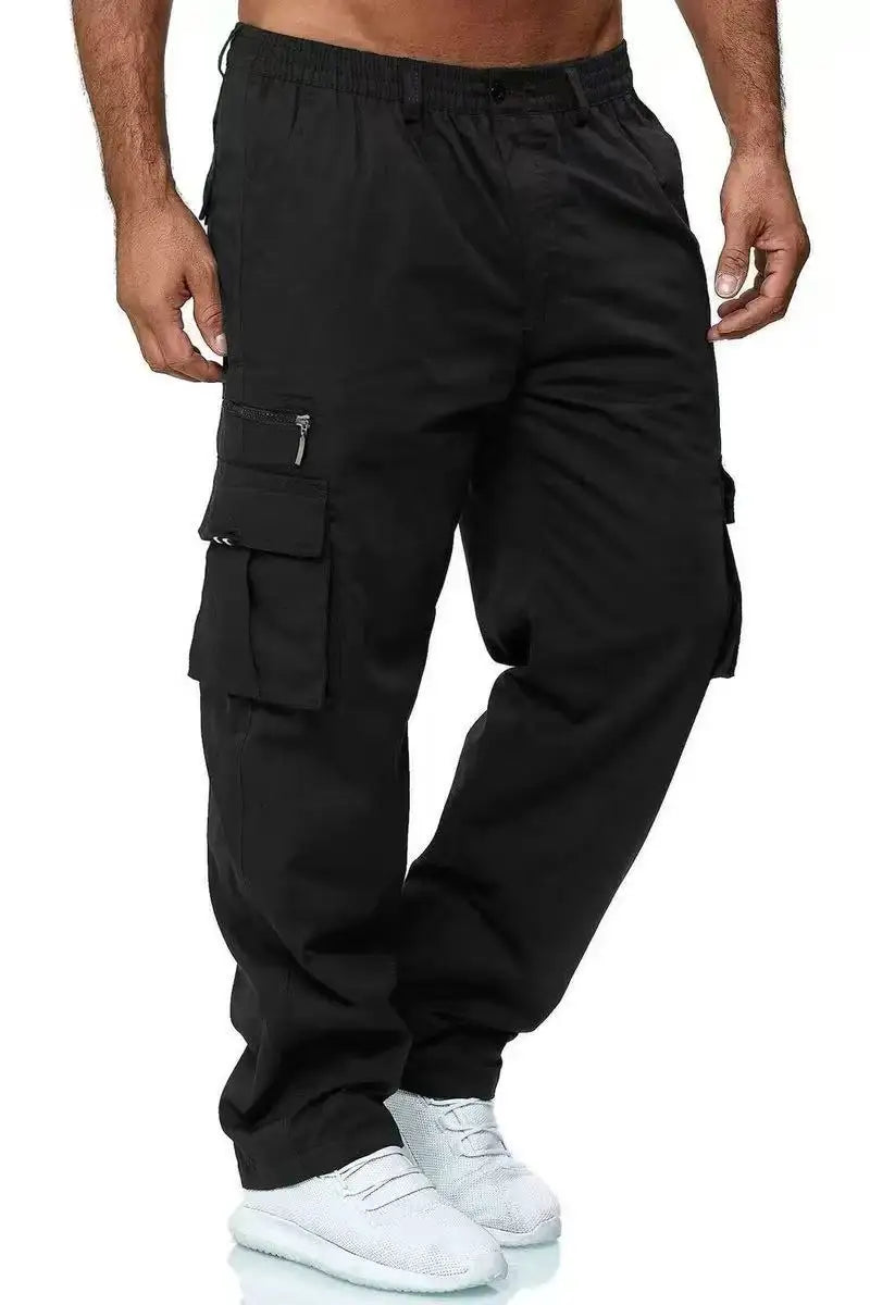 Mens Flex Stretch Cargo Pants For Casual Everyday Wear