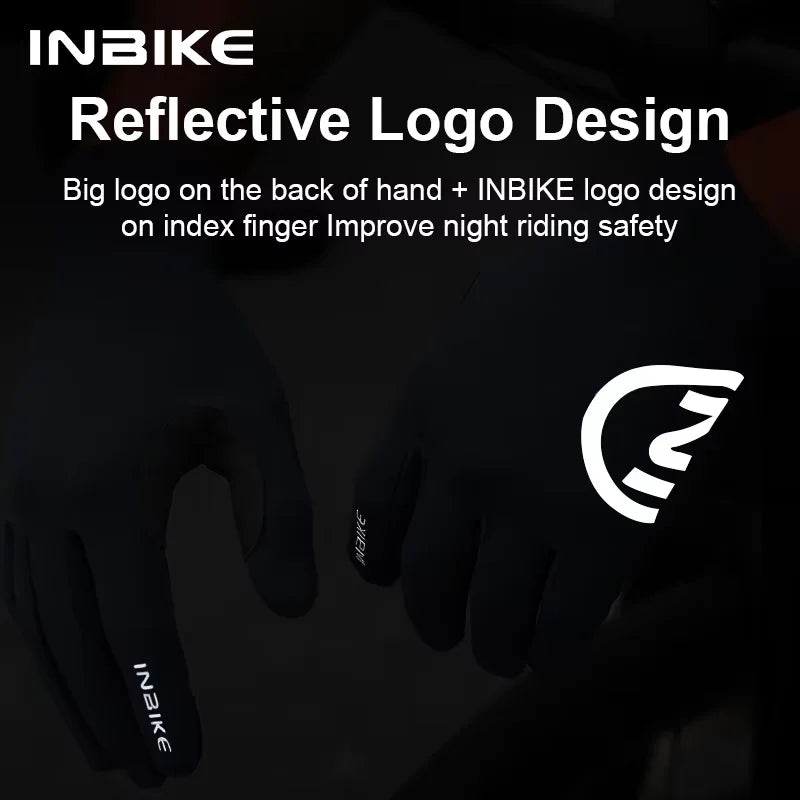 INBIKE Thermal Touchscreen Cycling Gloves for Road and MTB Riding