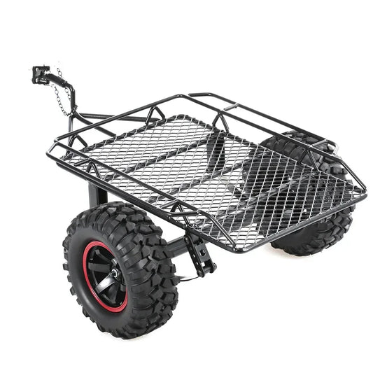 TIMEA Metal RC Trailer Hopper Frame for Rock Crawler Trucks