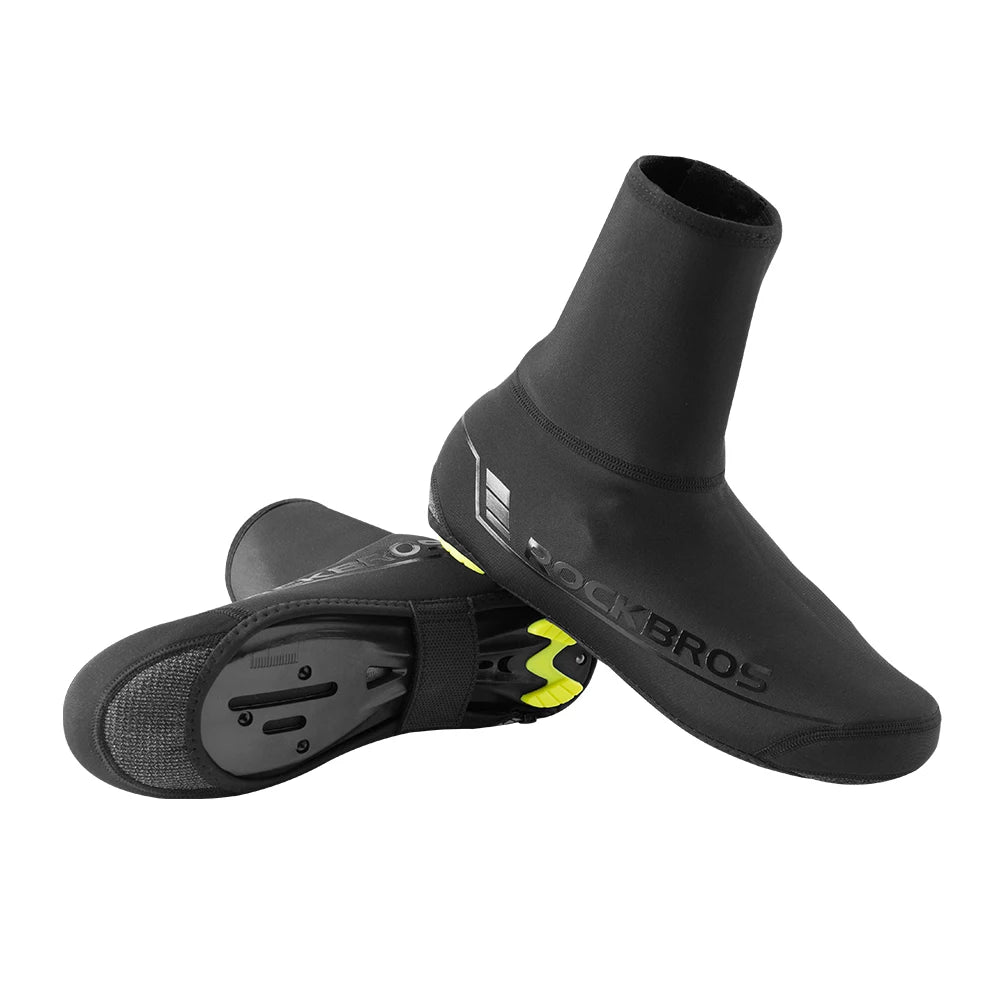 ROCKBROS Waterproof Reflective Cycling Shoe Covers for Road and MTB