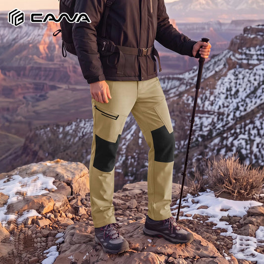 Cavva Men's Waterproof Fleece Lined Snow Ski And Snowboard Pants