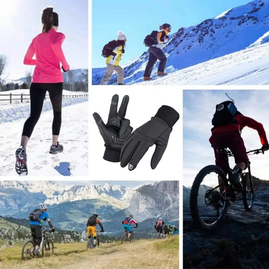 Mens Touchscreen Cycling Gloves With Non Slip Grip For Outdoor Sports