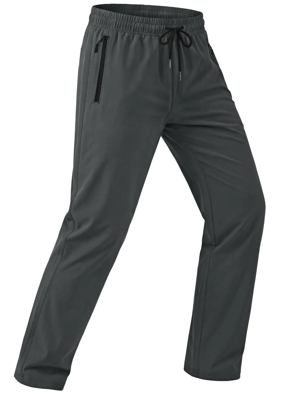 Cavva Men's Quick Dry Stretch Hiking Joggers With Zipper Pockets