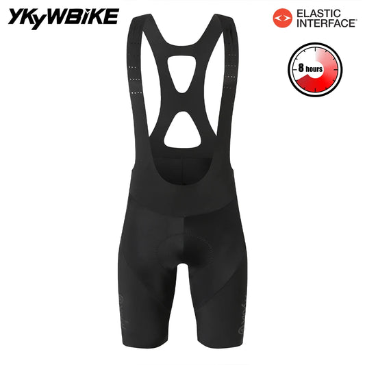 YKYWBIKE Men's Padded Cycling Bib Shorts With Breathable Design