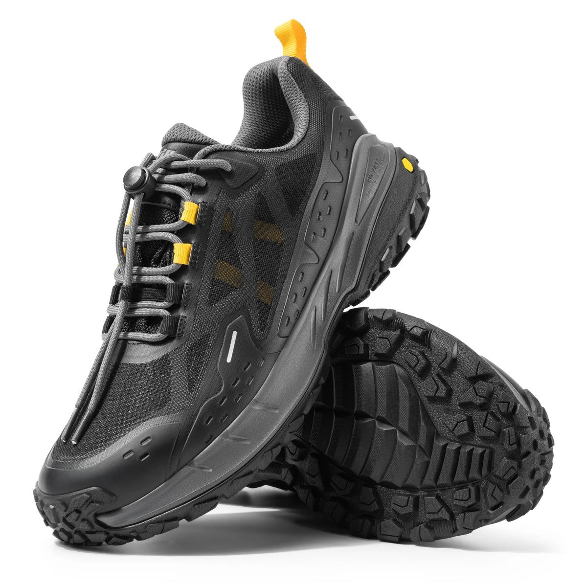 FitVille Men's Waterproof Hiking Shoes With Non Slip Traction