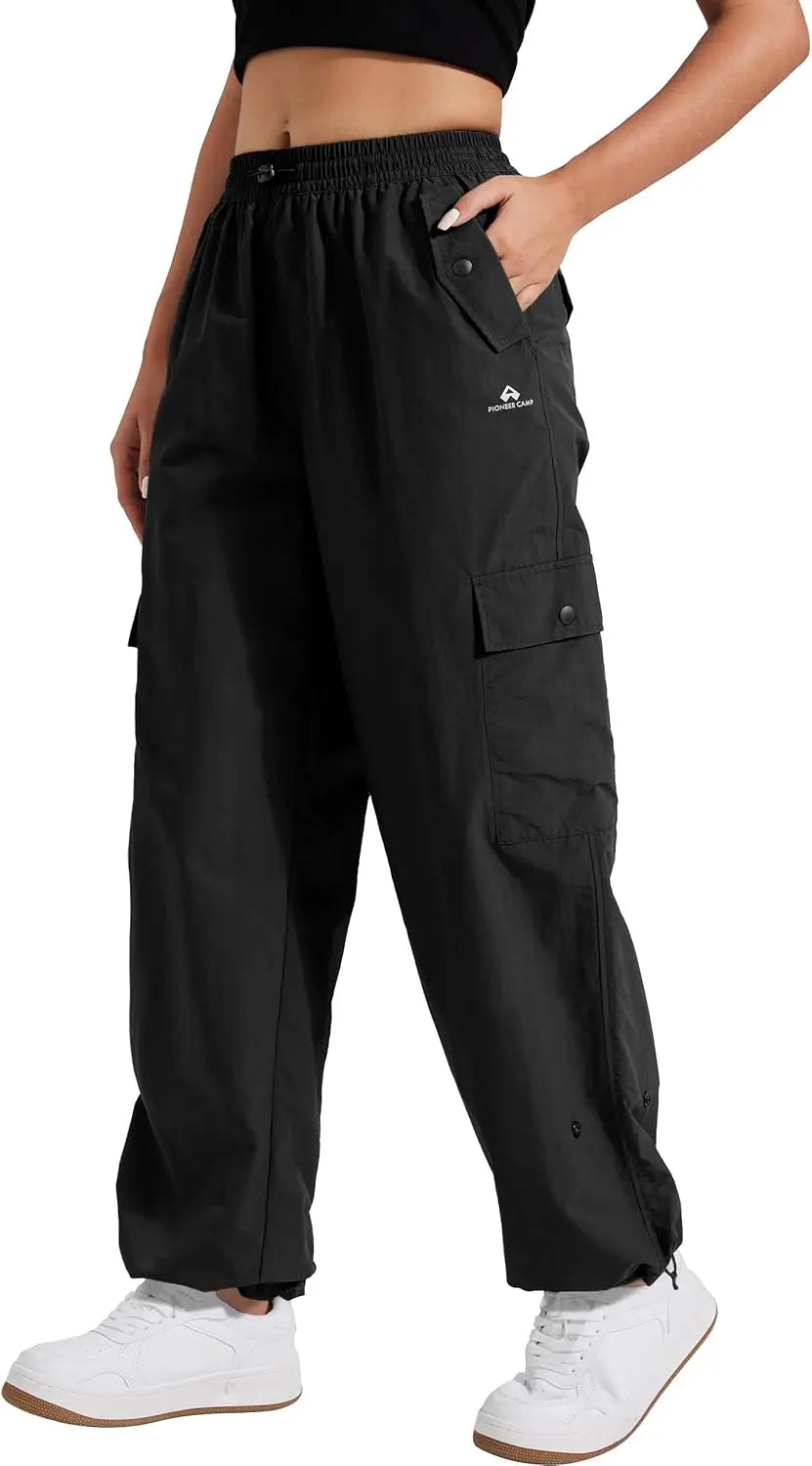 Pioneer Camp Women's Quick Dry Cargo Hiking Pants Adjustable Cuffs