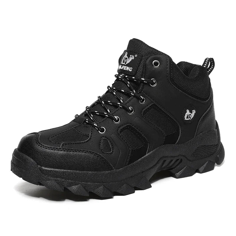 Unisex Breathable Lace Up Hiking Boots For Outdoor Trails