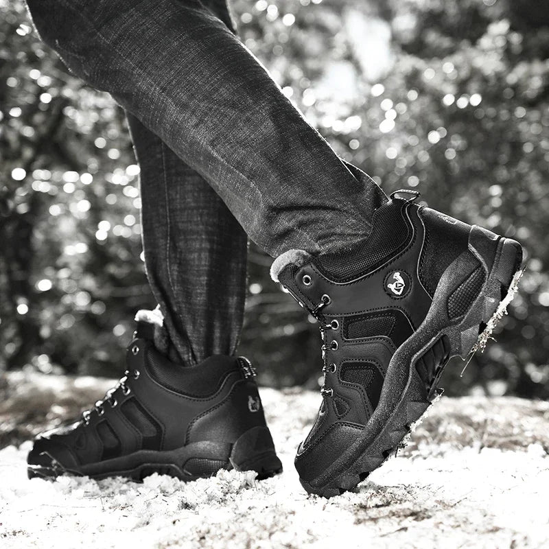 Unisex Breathable Lace Up Hiking Boots For Outdoor Trails