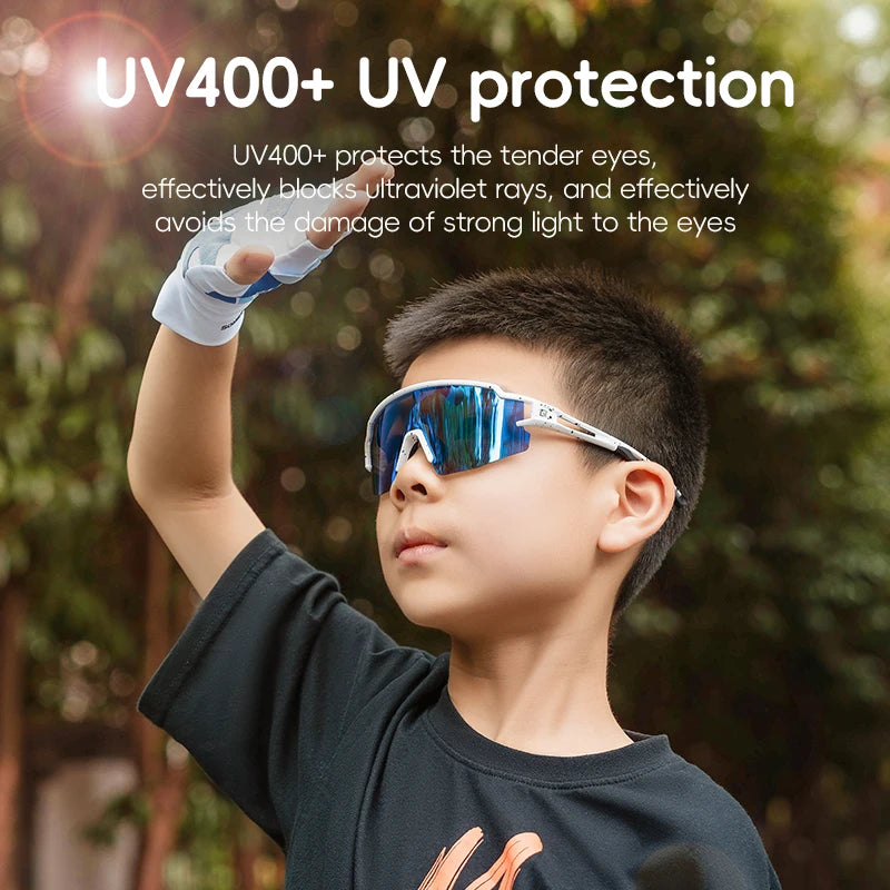 ROCKBROS Kids Polarized Sport Sunglasses With UV400 Protection