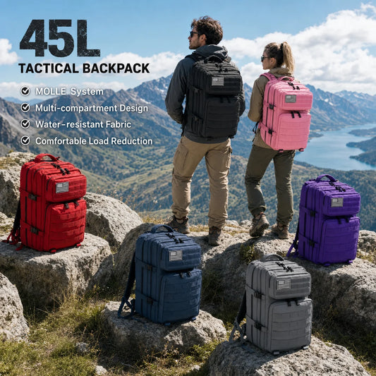 ReFire Gear Tactical Travel Backpack for Hiking and Camping
