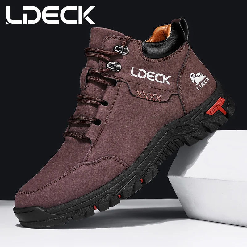 Men's Outdoor Hiking Boots for Camping and Mountain Adventures