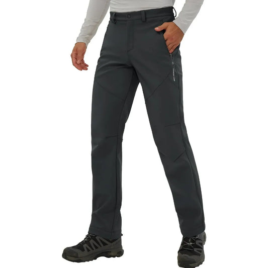 Pioneer Camp Men's Fleece Lined Waterproof Outdoor Hiking Pants
