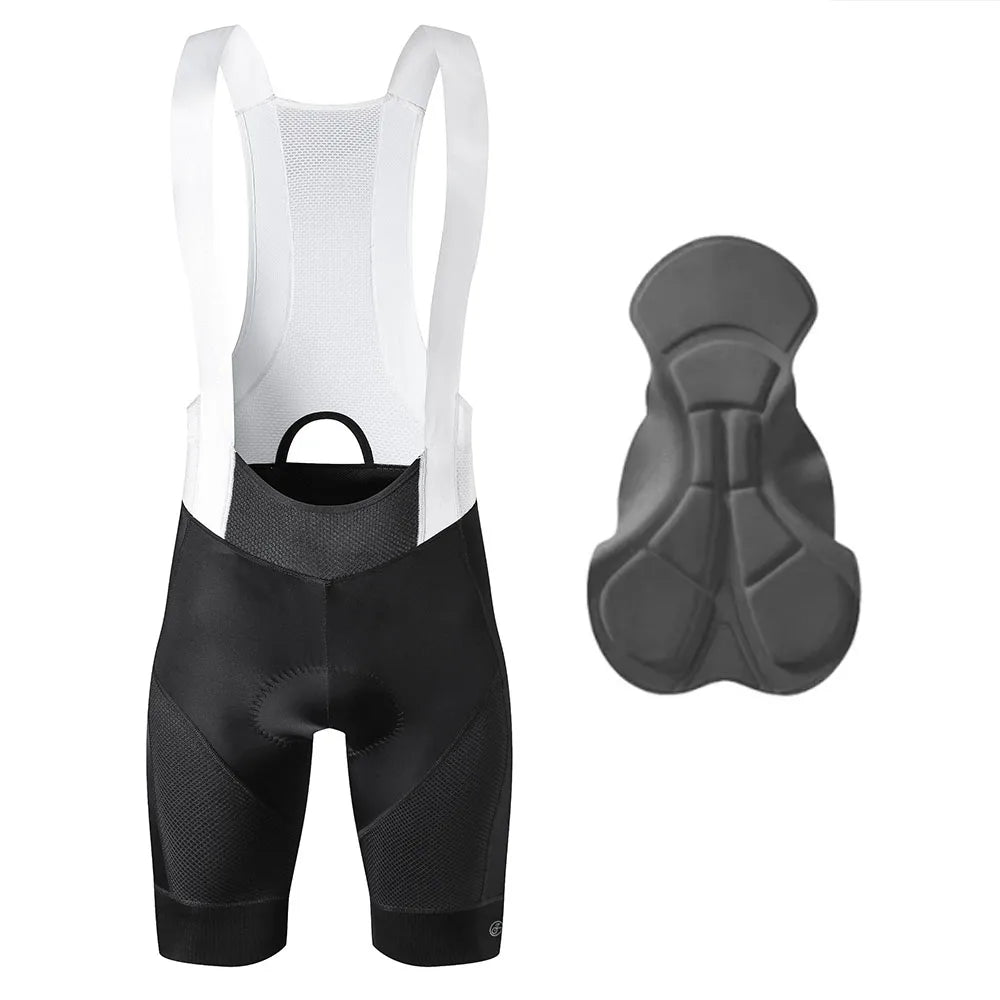 YKYWBIKE Men's Padded Quick Dry Road Cycling Bib Shorts