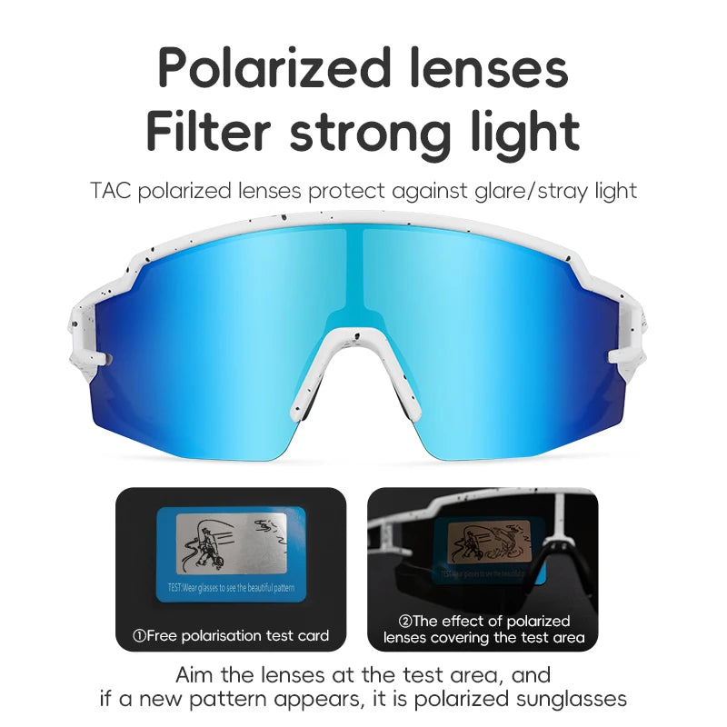 ROCKBROS Kids Polarized Sport Sunglasses With UV400 Protection